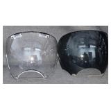(2) Replacement Gas Mask Shields