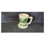 NIB Budweiser Shamrock Stein