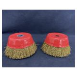 (2) Abrasive Wheel Brush Max 3750 R.P.M.