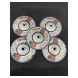 (5) CGW Fast Cut 6x1/8 in. Type 27, A 24 QBF