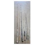 (5) Fishing Poles