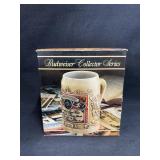 Budweiser Antique Budweiser Label Stein 1990