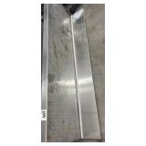 Stainless Steel Shelf w/ Bracket / Backsplash