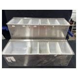 Metal Double Fruit Tray