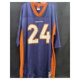 Denver Broncos Champ Bailey 24 Jersey Large NFL