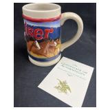 Proud and Free Budweiser Stein