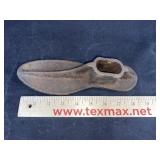Cast Iron Cobblers Boot/Shoe Mold, 8.5 in.