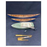 Canoe Models/Decor.