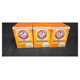 (6) Boxes Arm & Hammer Commercial Baking Soda
