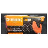 1 Box (100) Gloveworks Nitrile Gloves