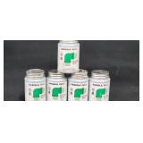 (5) 1/4 Pint  Cans Gasoila PLS2