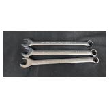 (3) Proto 3/4" Wrenches