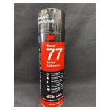 Case of 12, 3M Super 77 Adhesive 16.75 Oz.