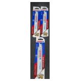 (3) Packs of (5) pc Lenox Saw Blades 6in ( NIB)