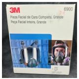 3M (1)pc Full Facepiece, Large ( NIB)