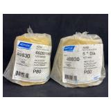 (2) Rolls of Norton A290, 5" Stick and Sand Disc