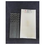 (12)3/16"x6" Cobalt Extension Drill Bit