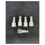 (5) 1/4" Coupler Plugs