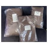 King Size, Brown Sheet Set, Includes, Flat Sheet,