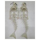 2pk Mermaid Skeletons 17in