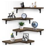 NIB Corner Floating Shelves set of 4 $38