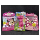 Minnie Mouse Activity Pads and toy