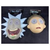 Rick and Morty Rick Sanchez and Morty Smith Mask