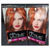(2) Boxes of Schwarzkopf Hair Color Fiery Red