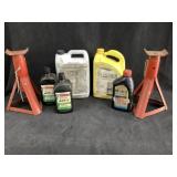 Adjustable Car Jack and Oil