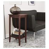 Rosewood Tall End Table