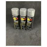 (3) Spray Paint- Silver Aluminum (15 Oz)