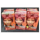 (6) Boxes of Clairol Hair Color 4R Red Hot Red