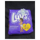 Pack of Luvs Diapers Sz 4