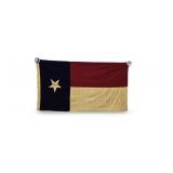 57"ï¿½31" Vintage Hand Sewn TEXAS Flag