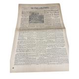 1945 The Stars and Stripes Daily Newspaper