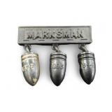 INDIAN WARS MVM MARKSMAN BADGE MEDAL