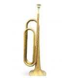 Vintage U.S. Regulation Military Brass Bugle