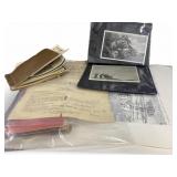 WWII HISTORY IN PICTURES, LETTERS & ART