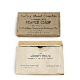 EMPTY Military Victory Medal Boxes