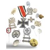 WWII German Nazi Soldier Pins