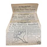 1945 The Stars And Stripes Daily Newspapers