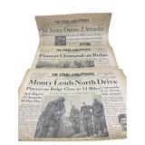 1945 The Stars and Stripes Daily Newspapers