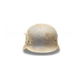 Army/Waffen-SS No Decal Steel Helmet by Unknown