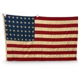 Vintage American 48 Stars Flag