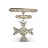 WWI US Sharpshooter Badge w/Date Bar