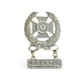 Vintage US Army Qualification Silver Filled