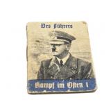 Original Nazi German WHW Donation Booklet