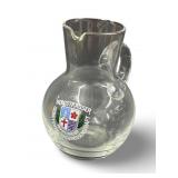 Vintage Clear German Glass Creamer