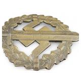 SA Sports Badge, Third Class in Bronze, Numbered