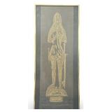 Sir George Felbridge Sarcophagus Brass Print